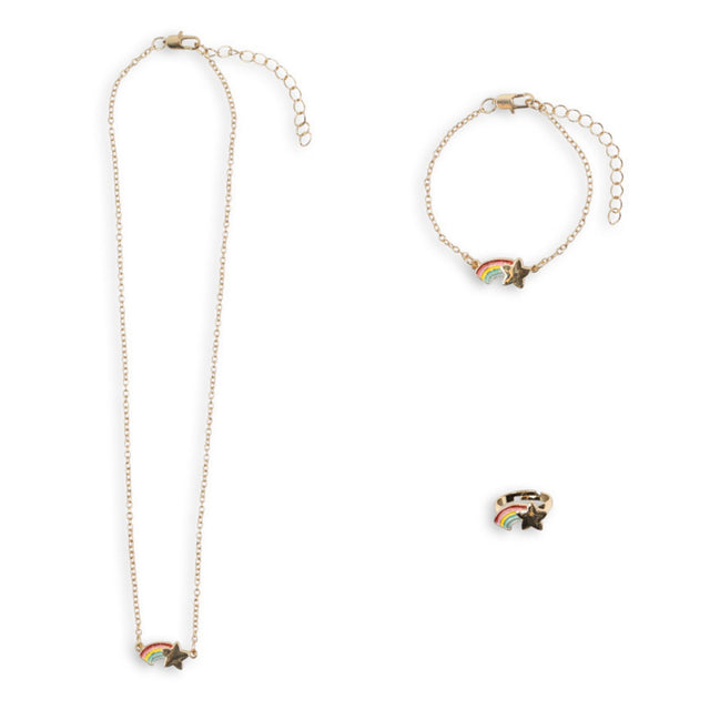Konges Sløjd Rainbow Star Jewellery Set