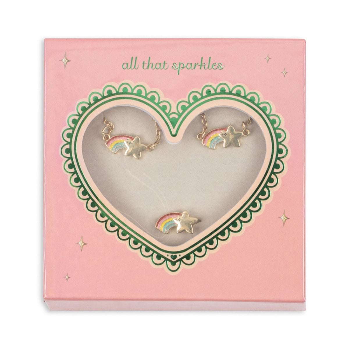 Konges Sløjd Rainbow Star Jewellery Set