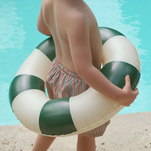 Konges Sløjd Junior Swim Ring - Green Stripe