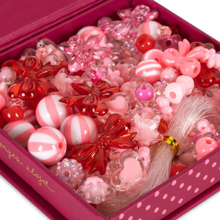 Konges Slojd Box of Pearls Jewellery Kit - Pink