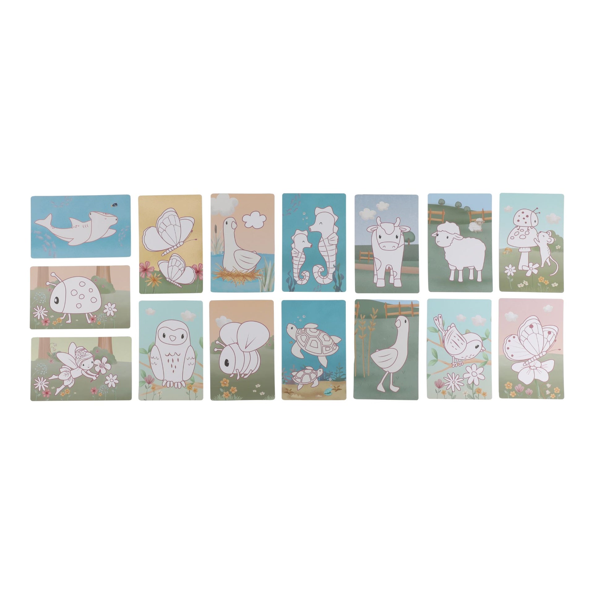 Little Dutch Drawing Tablet Pink - Fairy Garden