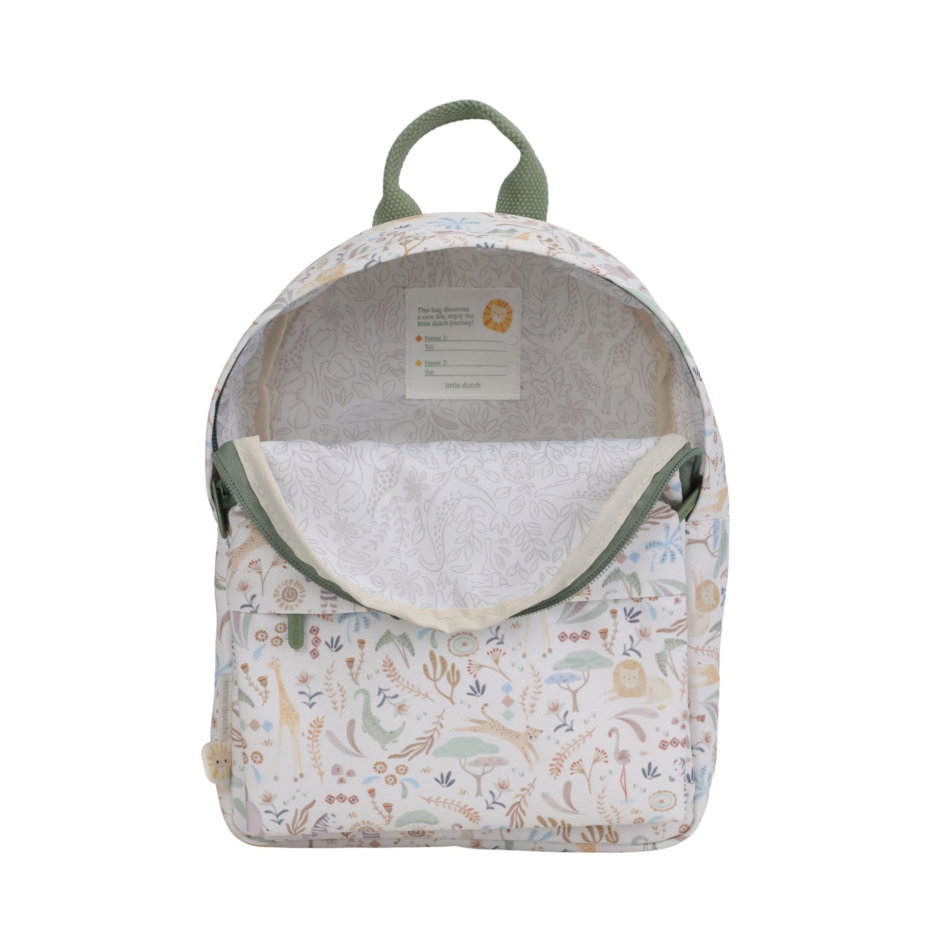 Little Dutch Backpack - Safari Friends
