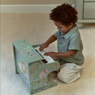 Little Dutch Wooden Piano Green - Safari Friends