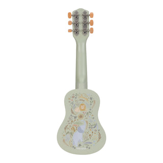 Little Dutch Wooden Green Guitar - Safari Friends
