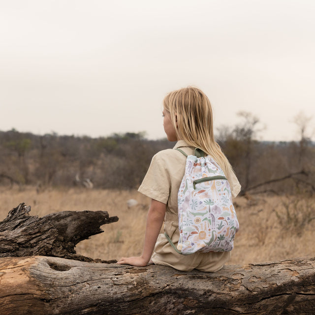 Little Dutch Gym Bag - Safari Friends