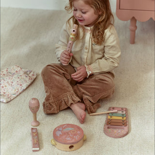 Little Dutch Music Set Pink - Safari Friends