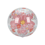 Little Dutch 3D Beach Ball - Pink Flowers
