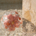 Little Dutch 3D Beach Ball - Pink Flowers
