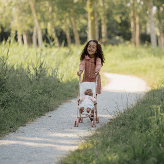 Little Dutch Metal Doll Stroller - Pink