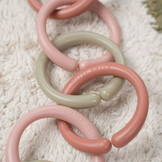 Little Dutch Little Loops Toy Links - Pink