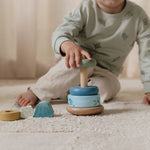 Little Dutch Wooden Rocking Ring Stacker - Forest Friends