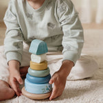 Little Dutch Wooden Rocking Ring Stacker - Forest Friends