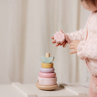 Little Dutch Wooden Rocking Ring Stacker - Fairy Garden