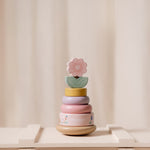 Little Dutch Wooden Rocking Ring Stacker - Fairy Garden