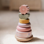Little Dutch Wooden Rocking Ring Stacker - Fairy Garden