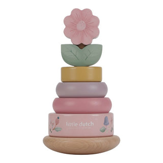 Little Dutch Wooden Rocking Ring Stacker - Fairy Garden