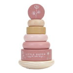 Little Dutch Wooden Rocking Ring Stacker - Wild Flowers