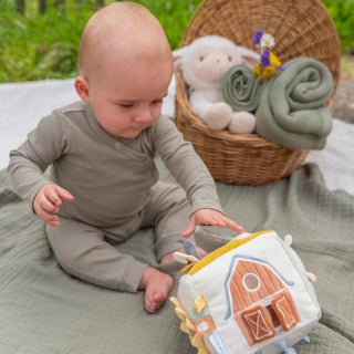Little Dutch Soft Activity Cube - Little Farm