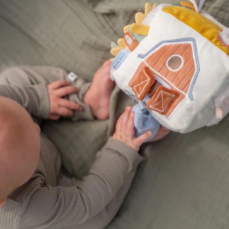 Little Dutch Soft Activity Cube - Little Farm
