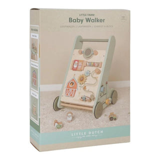 Little Dutch Baby Activity Walker - Little Farm