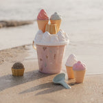 Little Dutch Ice Cream Bucket Set - Ocean Dream Pink