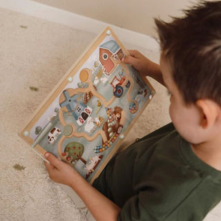 Little Dutch Magnetic Maze - Little Farm