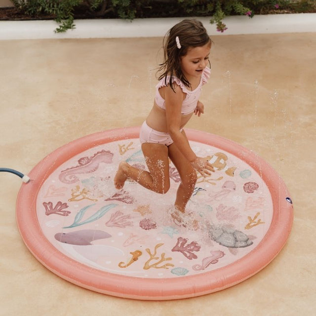Little Dutch Sprinkler Mat Ocean Dreams - Pink