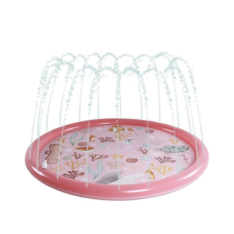 Little Dutch Sprinkler Mat Ocean Dreams - Pink