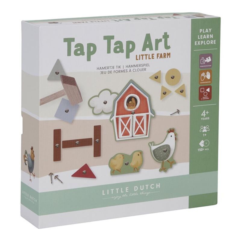 Little Dutch Tap Tap Art Set - Little Farm