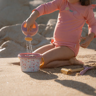 Little Dutch 5 Piece Beach Set - Pink Flowers
