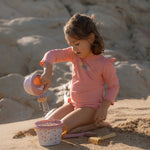 Little Dutch Beach Set - Pink Flowers