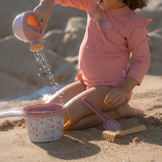 Little Dutch 5 Piece Beach Set - Pink Flowers