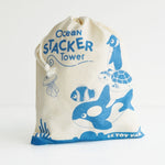 Le Toy Van Ocean Stacking Animals & Bag