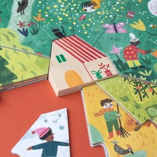 Londji A Home For Nature - Four Layer Puzzle