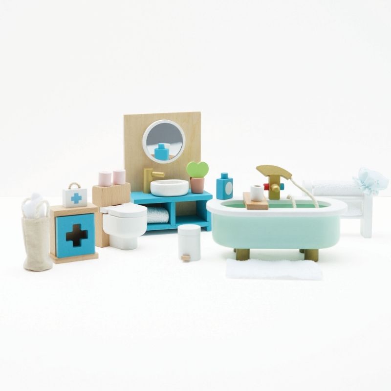 Le Toy Van Doll's House Bathroom Furniture Set
