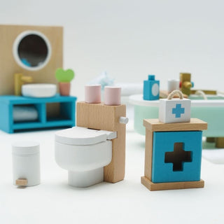 Le Toy Van Dolls House Bathroom Furniture Set