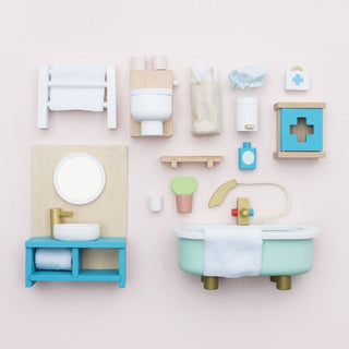 Le Toy Van Dolls House Bathroom Furniture Set