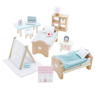 Le Toy Van Dolls House Child's Bedroom Furniture Set