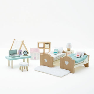 Le Toy Van Dolls House Child's Bedroom Furniture Set