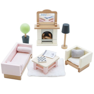 Le Toy Van Dolls House Living Room Furniture Set