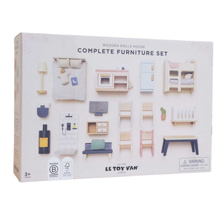 Le Toy Van Complete Dolls House Furniture Set