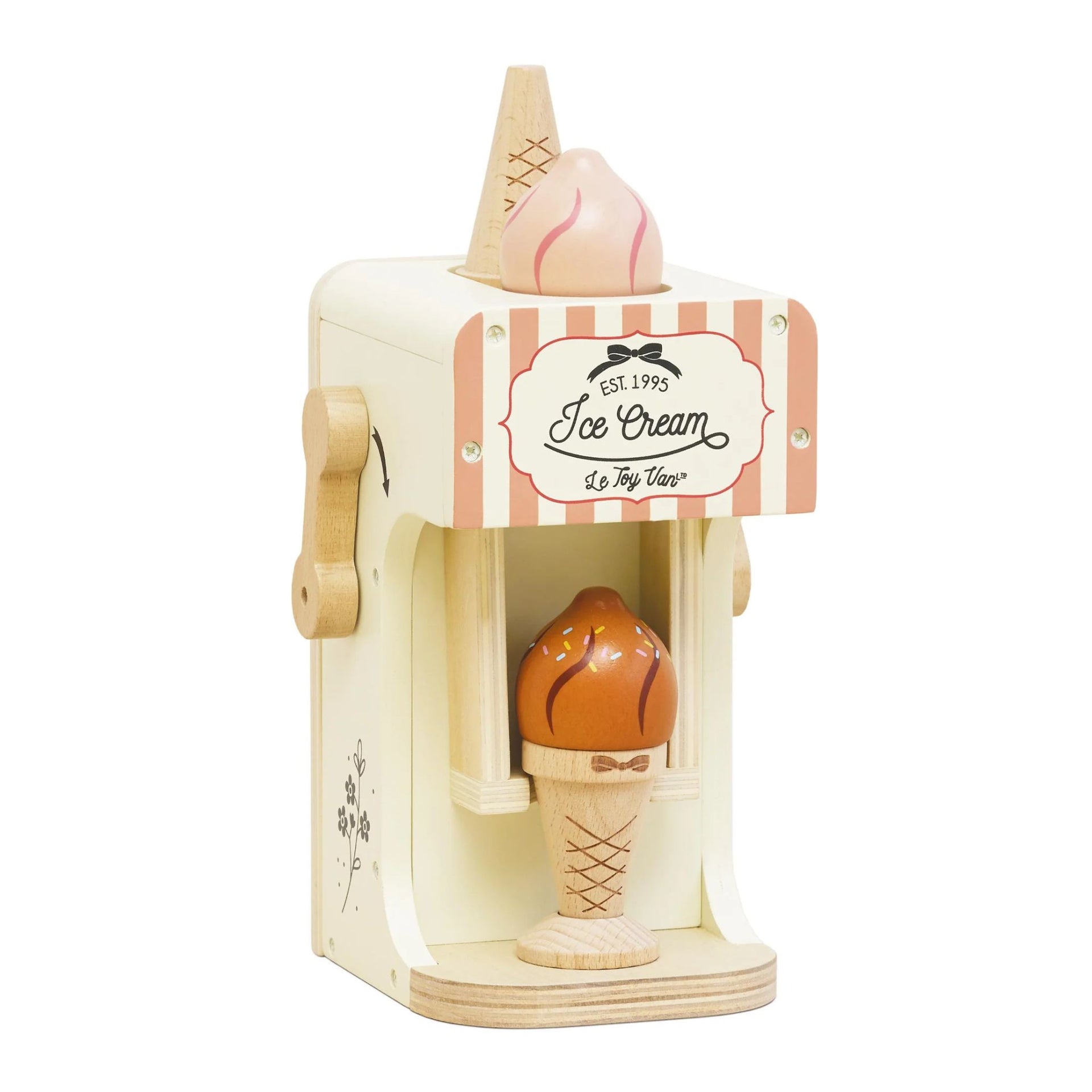 Le Toy Van Ice Cream Machine & Play Food Cones