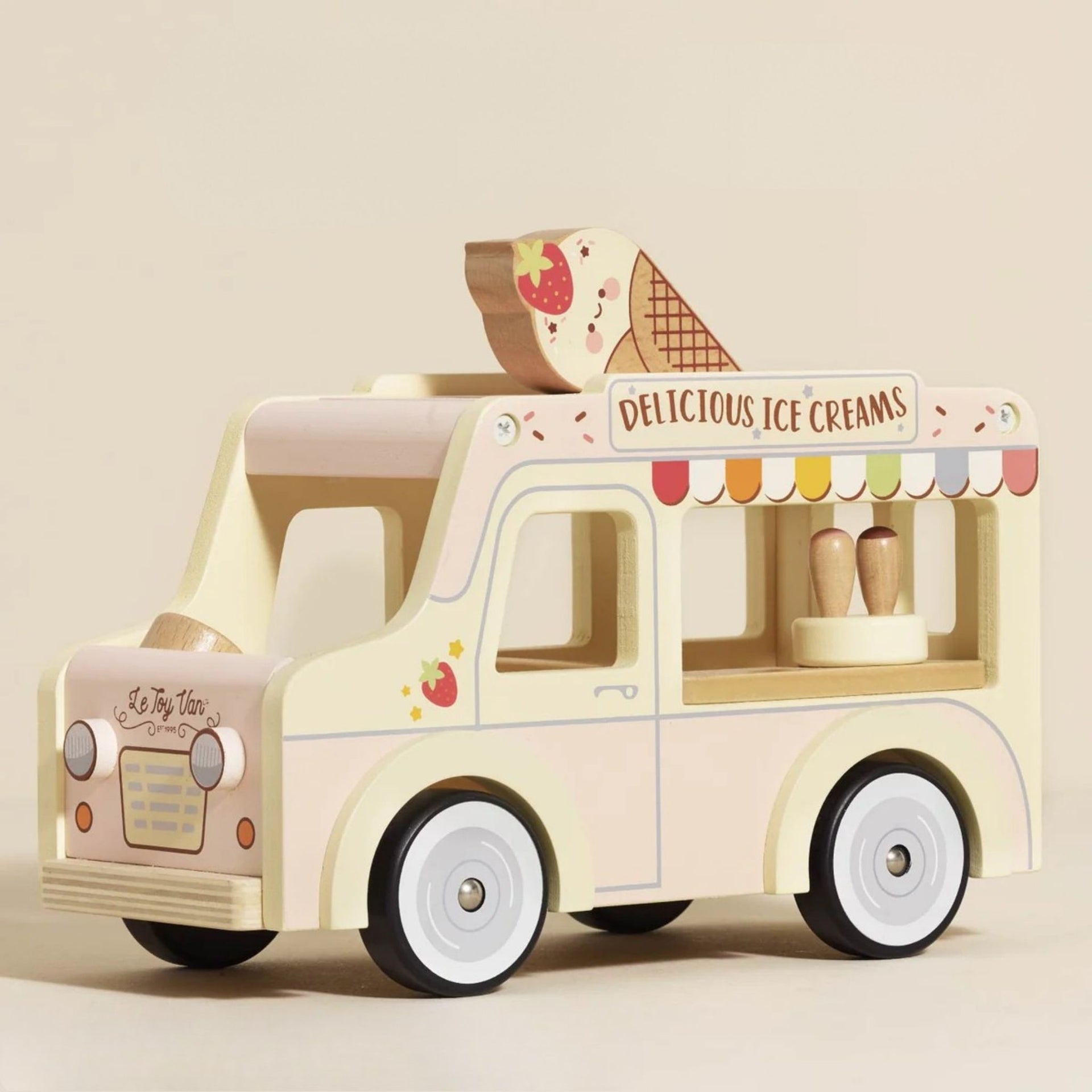 Le Toy Van Wooden Ice Cream Van