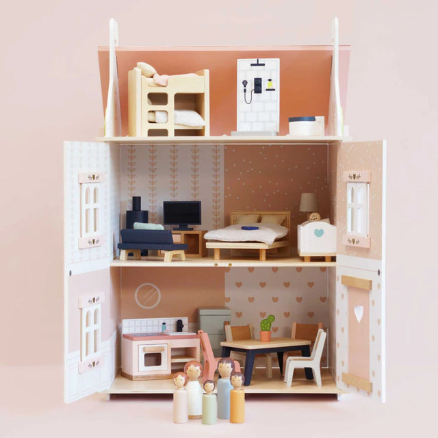 Le Toy Van Roseheart Wooden Dolls House & Furniture