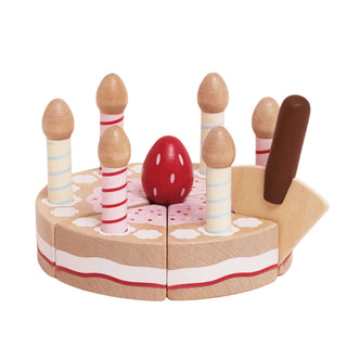 Le Toy Van Sliceable Birthday Cake & Candles