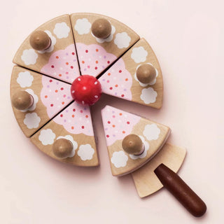 Le Toy Van Sliceable Birthday Cake & Candles