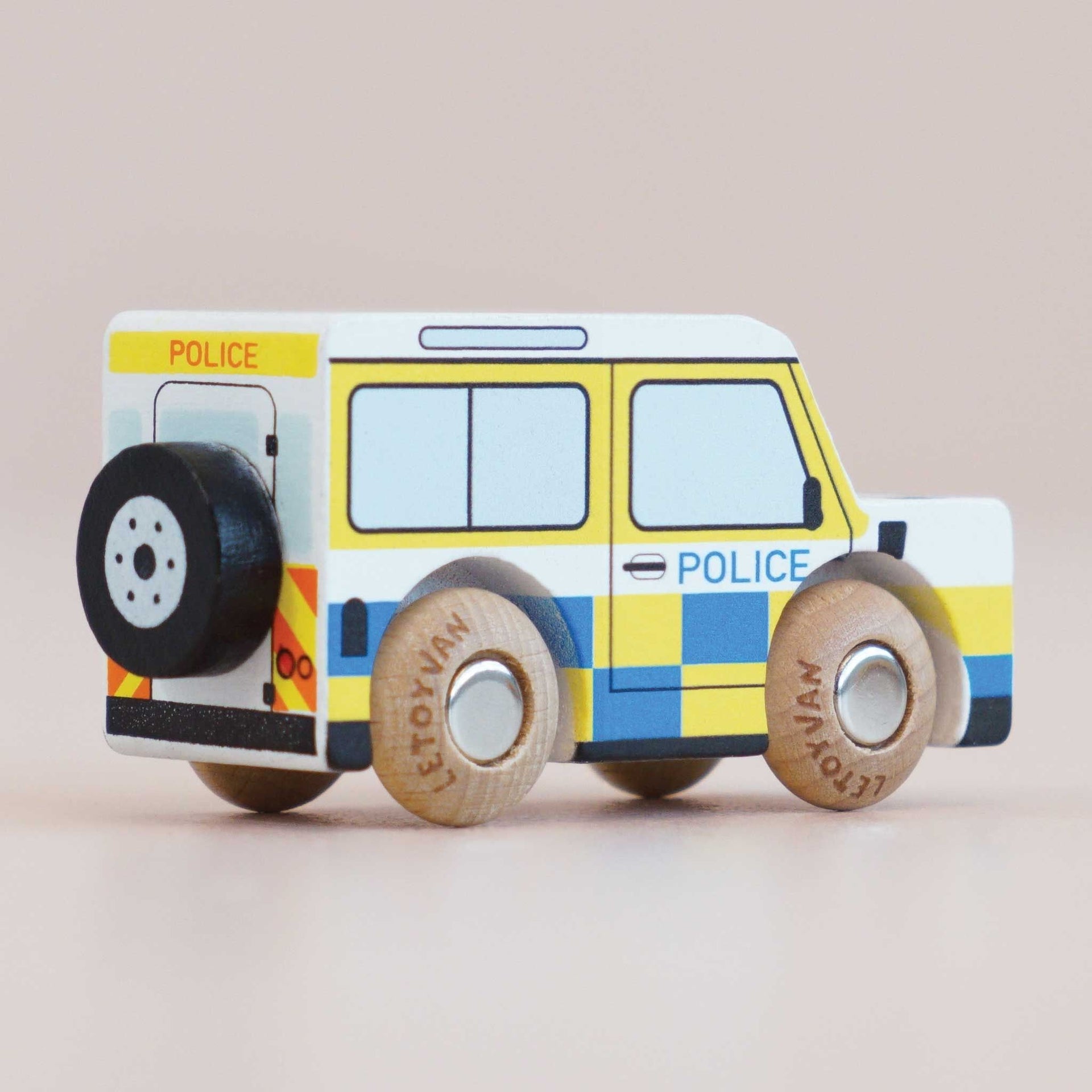 Le Toy Van Wooden Police Van - Bobby