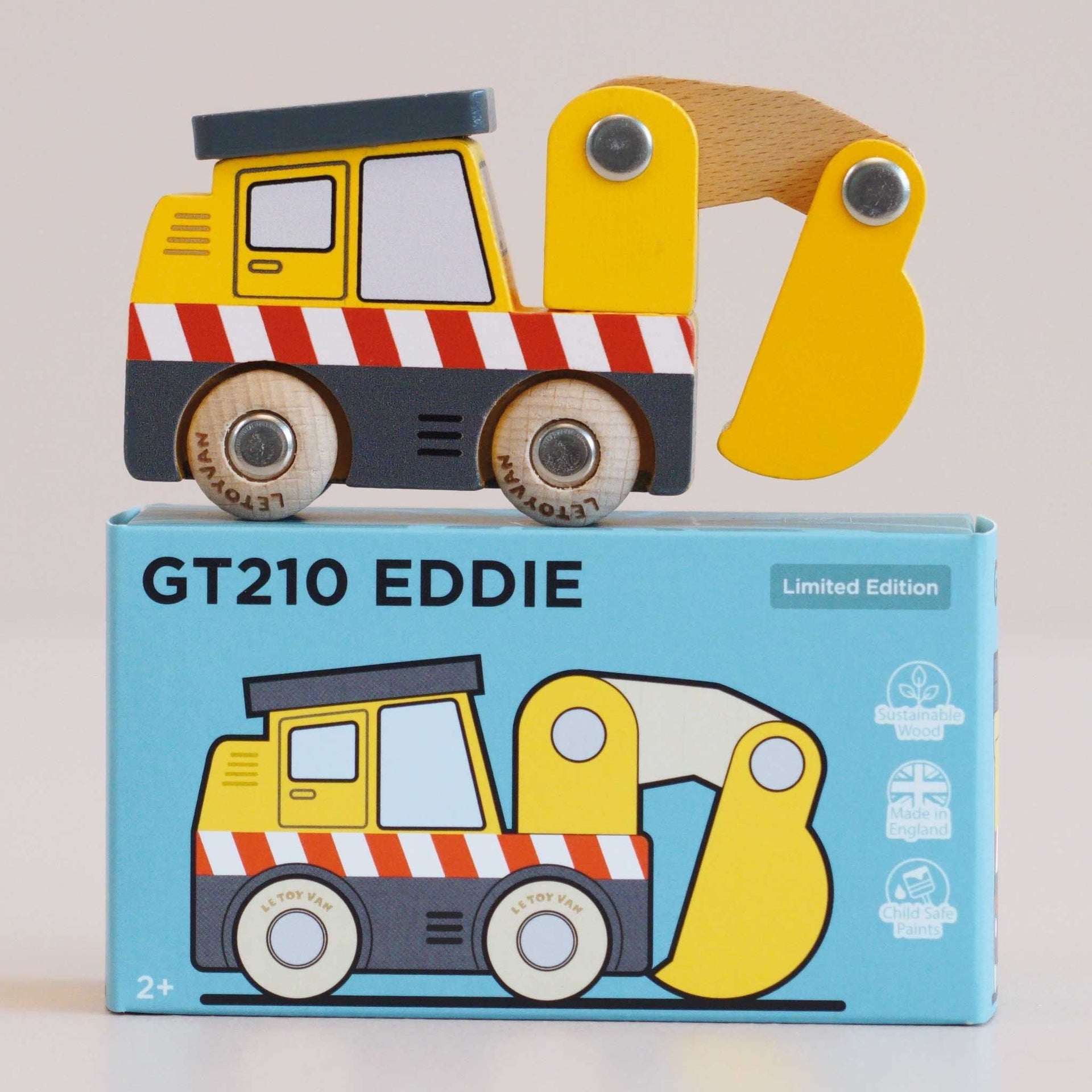 Le Toy Van Wooden Digger - Eddie