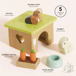 Le Toy Van Bunny and Guinea Pet Set