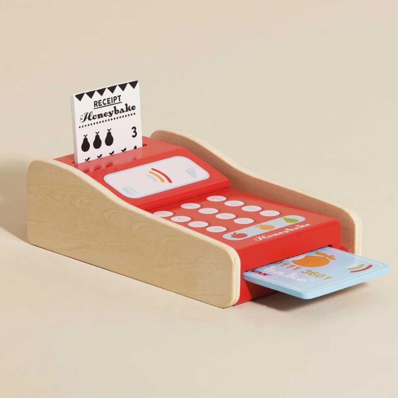 Le Toy Van Wooden Shop Card Machine